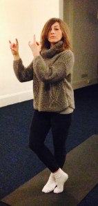 Krishna's pose Luna Yoga